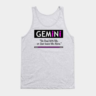 Gemini Quotes 1 Tank Top